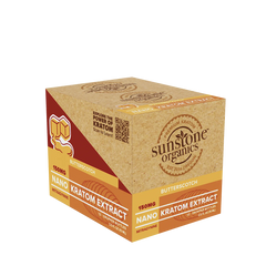 Closed case of Sunstone Organics Nano Kratom Extract
