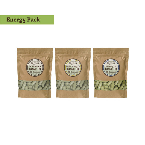 Kratom Capsules - Sample Pack