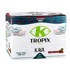 Closed display case of Tropix Kava