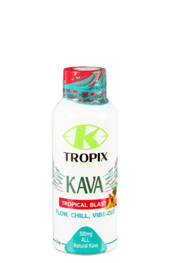 Tropix Kava Tropical Blast bottle
