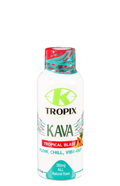 Tropix Kava Tropical Blast bottle